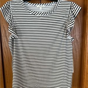 NWT Nine Britton flutter sleeve top, Women’s size M